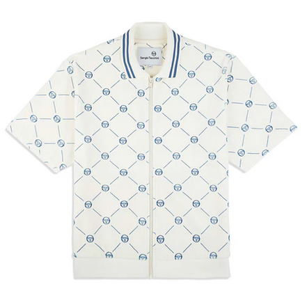 SERGIO TACCHINI ZIP POLO-CREAM